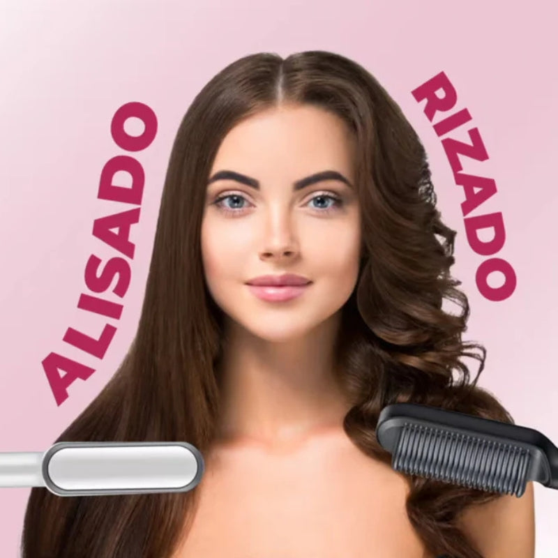 StylePro™ - Plancha Cepillo Alisador De Cabello